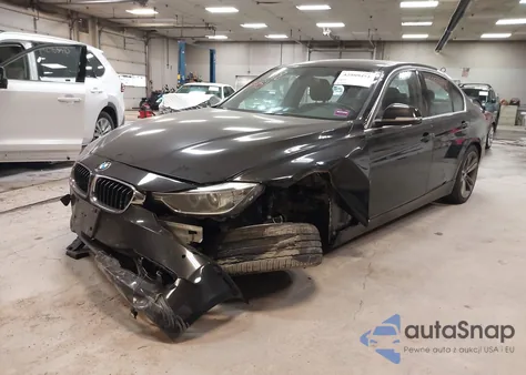 2015 BMW 335I xDrive из США, поврежденный, VIN WBA3B9G59FNR94329